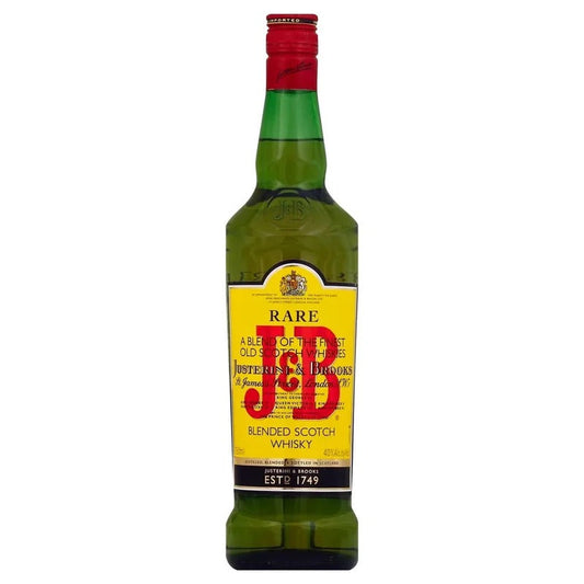 J&B Justerini & Brooks Rare Blended Scotch Whisky 750ml