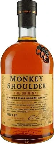Monkey Shoulder The Original Batch 27 Blended Malt Scotch Whisky 1.75Lt