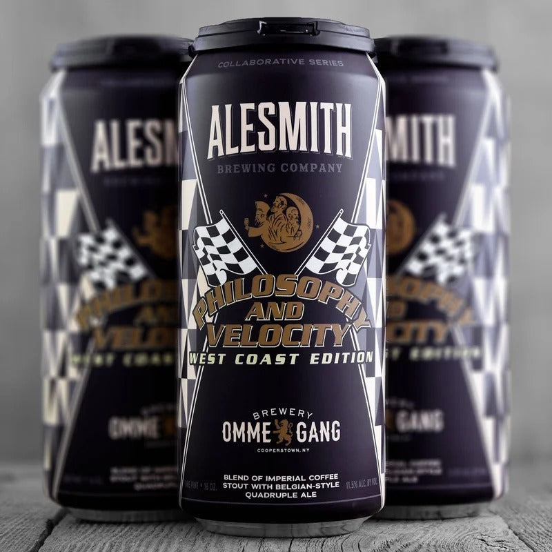 AleSmith / Ommegang – Philosophy And Velocity (West Coast Edition)