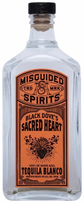 Misguided Spirits Black Dove’s Sacred Heart Blanco Tequila 750ml
