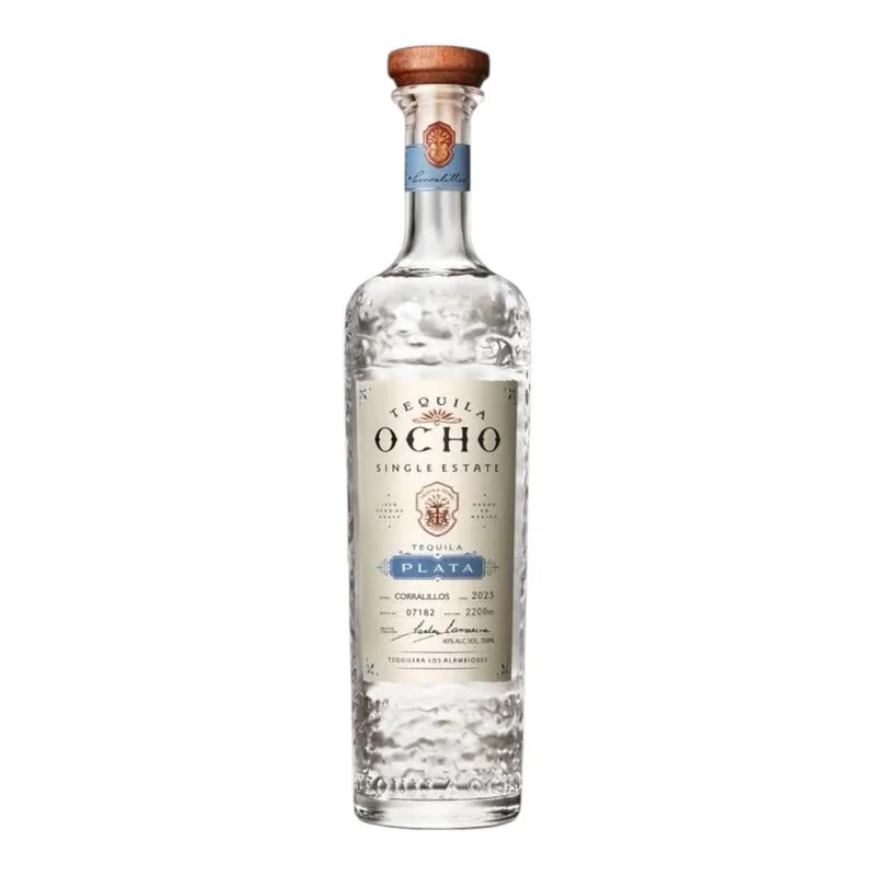 Tequila Ocho Single Estate Plata Blanco Tequila 750ml