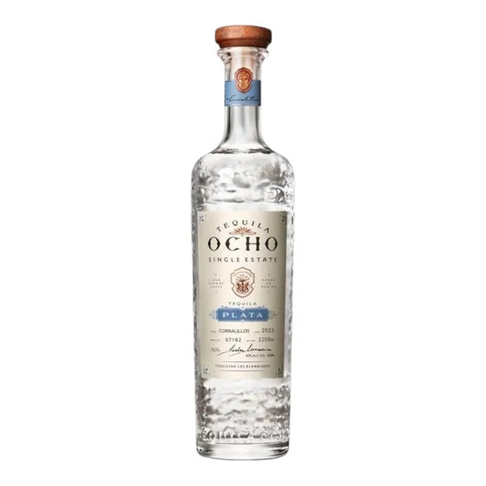 Tequila Ocho Single Estate Plata Blanco Tequila 750ml