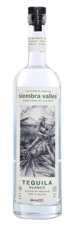 Siembra Valles Blanco Tequila 750ml