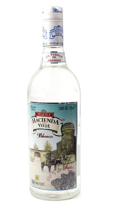 Hacienda Vieja Blanco Tequila 750ml
