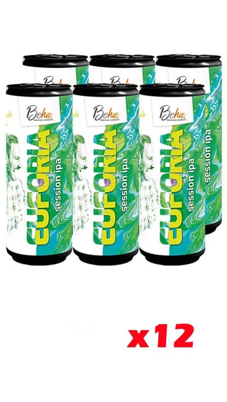 Beha Euforia Session IPA 33cl – Cassa da 12 lattine