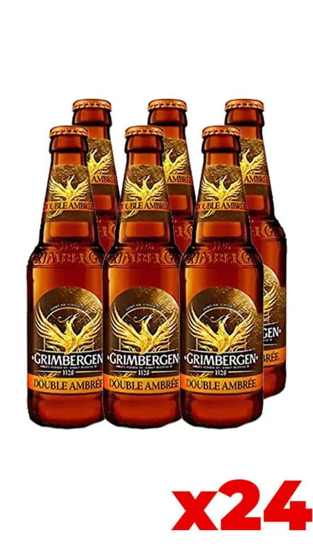 Grimbergen Double 33cl – Cassa da 24 Bottiglie