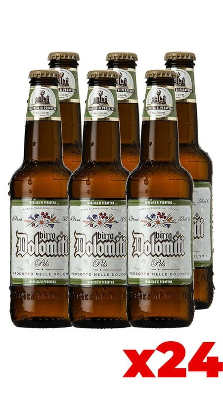 Dolomiti Pils 33cl – Cassa da 24 Bottiglie