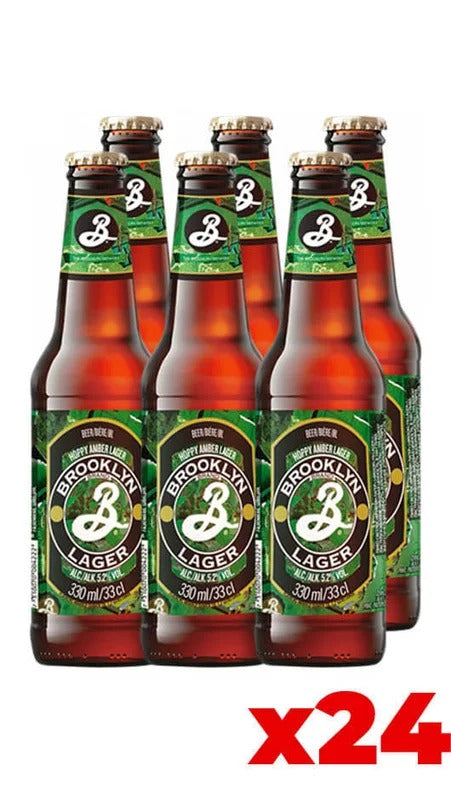 Brooklyn Lager 33cl – Cassa da 24 Bottiglie