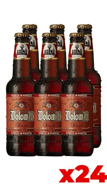 Dolomiti Rossa Doppio Malto 33cl – Cassa da 24 Bottiglie