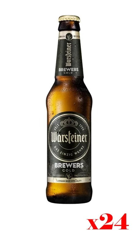 Warsteiner Brewers Gold 33cl – Cassa da 24 bottiglie