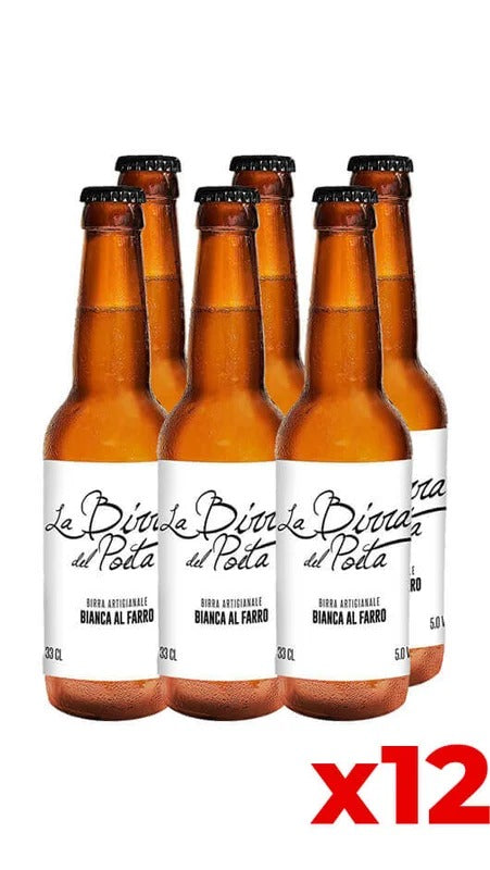 La Birra del Poeta – Bianca al Farro 33cl – Cassa da 12 bot.