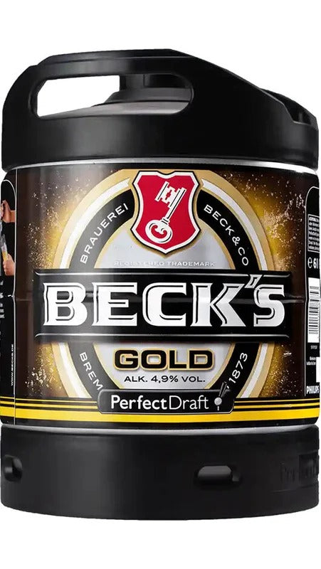 Fusto Beck’s Gold – PerfectDraft – 6L