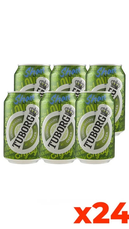 Tuborg Green 33cl – Cassa da 24 lattine