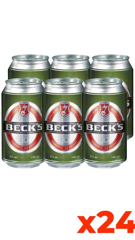 Beck’s 33cl – Confezione da 24 lattine