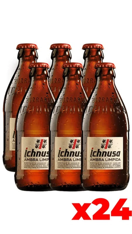 Ichnusa Ambra Limpida 30cl – Cassa da 24 Bottiglie