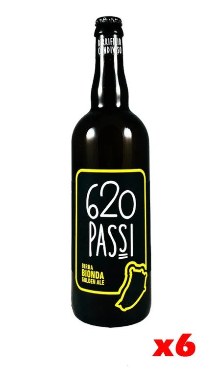 Golden Ale Bionda 75cl – 620 Passi – Cassa da 6 Bott.
