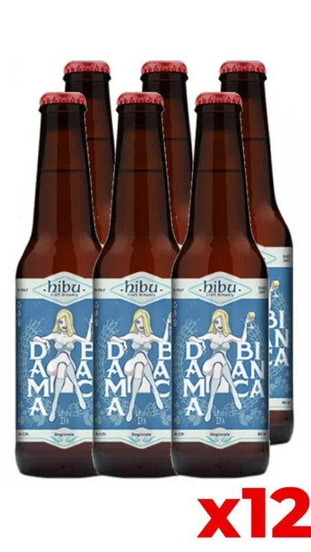 Hibu Dama Bianca 33cl – Cassa da 12 Bottiglie