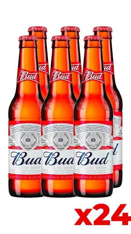 Bud 33cl – Cassa da 24 bott.
