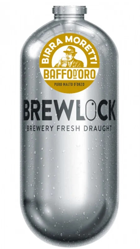Fusto Moretti Baffo d’Oro Brewlock 20 Litri FS PET
