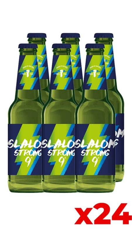Slalom Strong Lager 33cl – Cassa da 24 Bottiglie