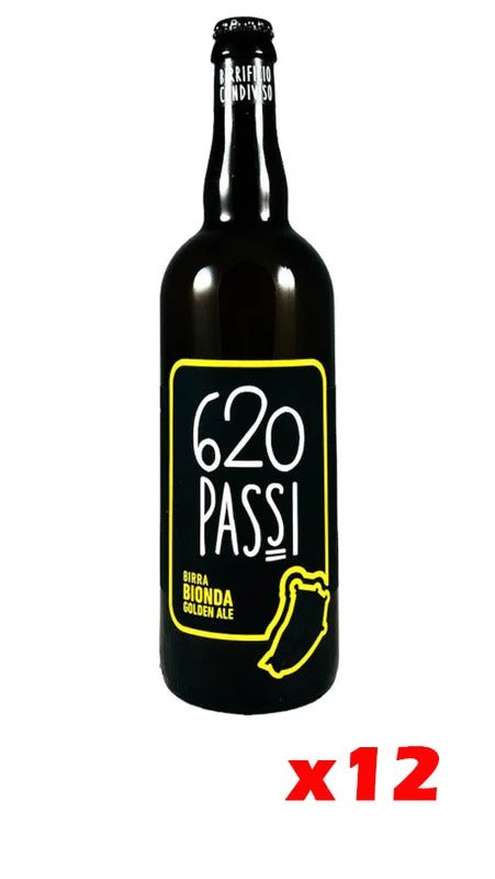 Arsura Golden Ale Bionda 33cl – 620 Passi – Cassa da 12 Bott.
