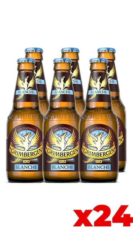 Grimbergen Blanche 33cl – Cassa da 24 Bottiglie
