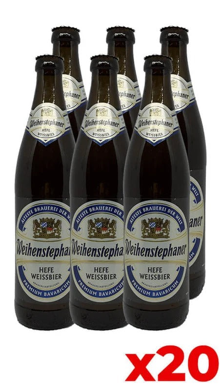 Weinhenstephaner Hefe Weissbier 50cl – Cassa da 20 Bottiglie