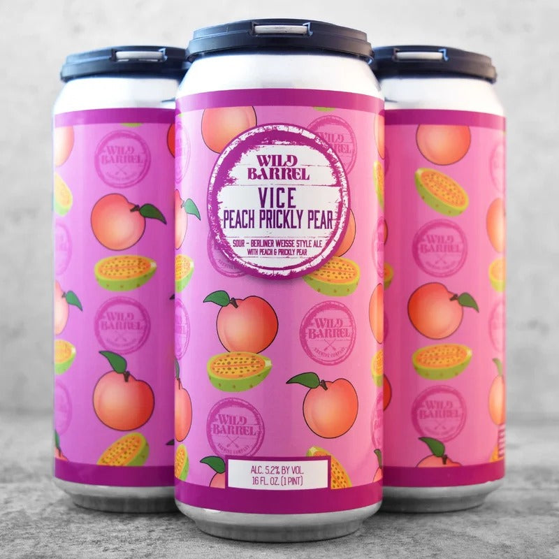Wild Barrel Vice Peach Prickly Pear