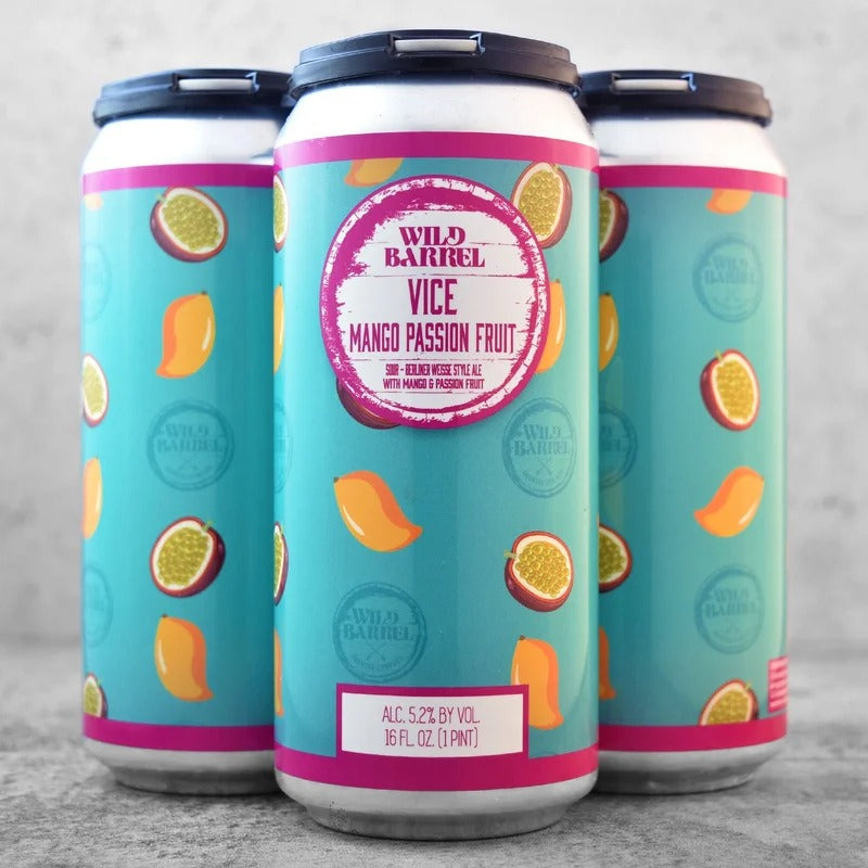 Wild Barrel Vice Mango Passion Fruit