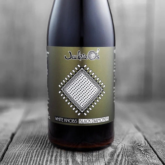 Jackie O’s White Knobs Black Diamonds