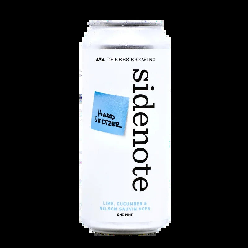 Sidenote – Lime & Cucumber (Hard Seltzer with Lime, Cucumber, & Nelson Sauvin Hops)