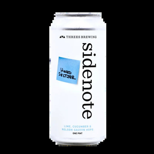 Sidenote – Lime & Cucumber (Hard Seltzer with Lime, Cucumber, & Nelson Sauvin Hops)