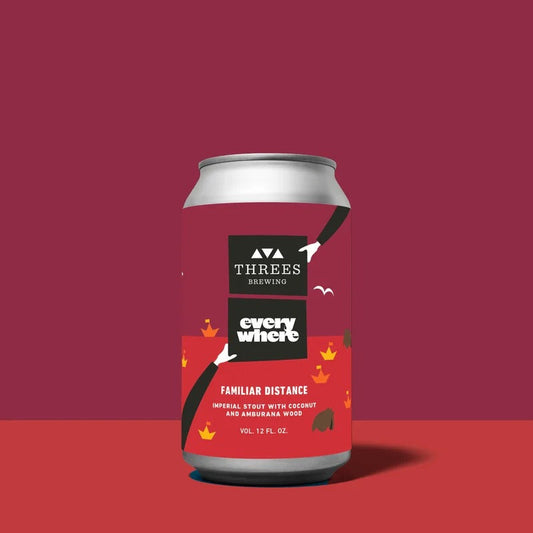 Familiar Distance (Imperial Stout With Coconut and Amburana Wood | Collaboration with Everywhere Brewing Co.)