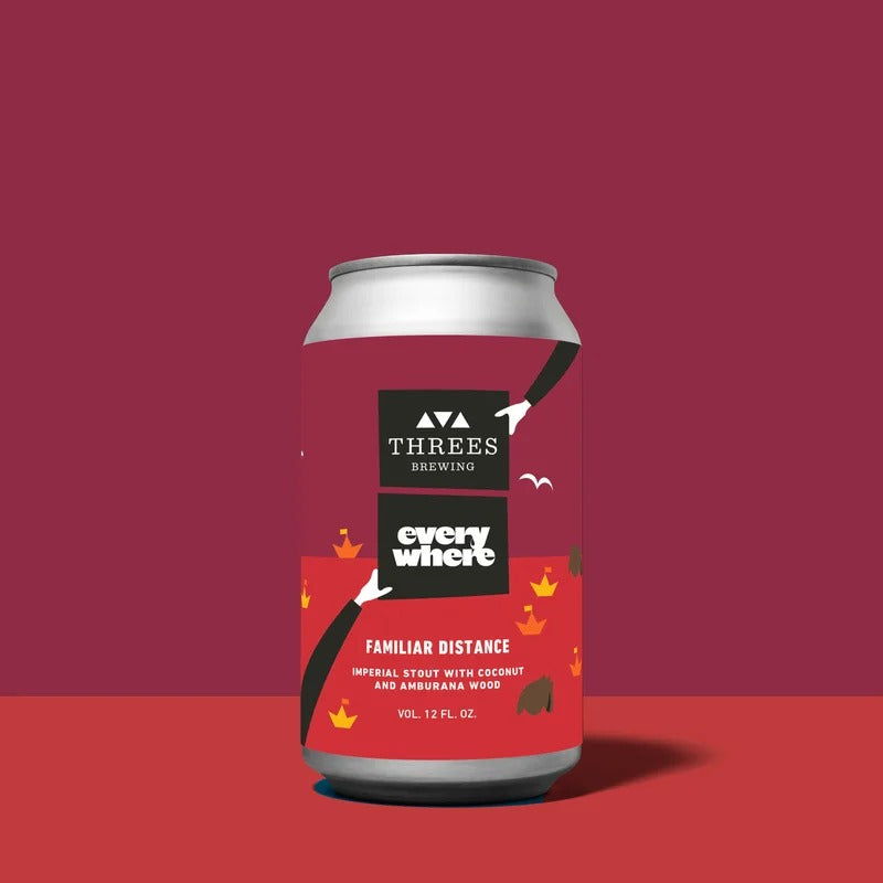 Familiar Distance (Imperial Stout With Coconut and Amburana Wood | Collaboration with Everywhere Brewing Co.)