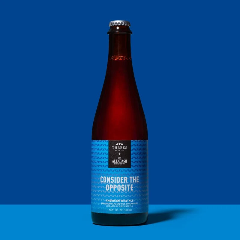 Consider the Opposite (Wild Ale with Blueberries) Collaboration with Allagash Brewing 500ml