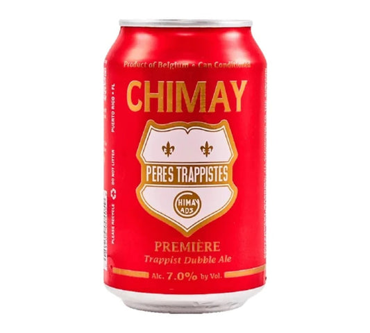 Chimay Trappist Premiere (red label) 11.2 oz can