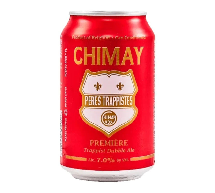 Chimay Trappist Premiere (red label) 11.2 oz can
