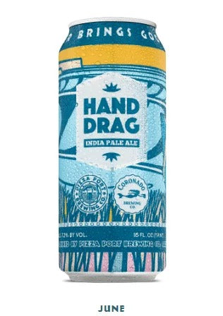 Pizza Port Brewing Co. x Coronado Brewing Co. – Hand Drag IPA
