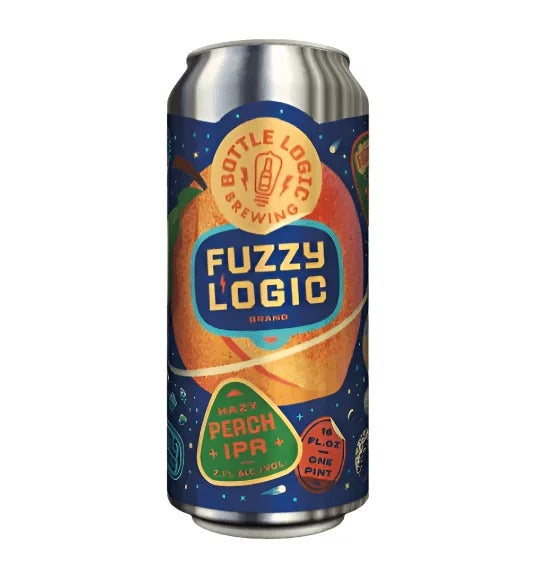 Bottle Logic Brewing – Fuzzy Logic Hazy Peach IPA