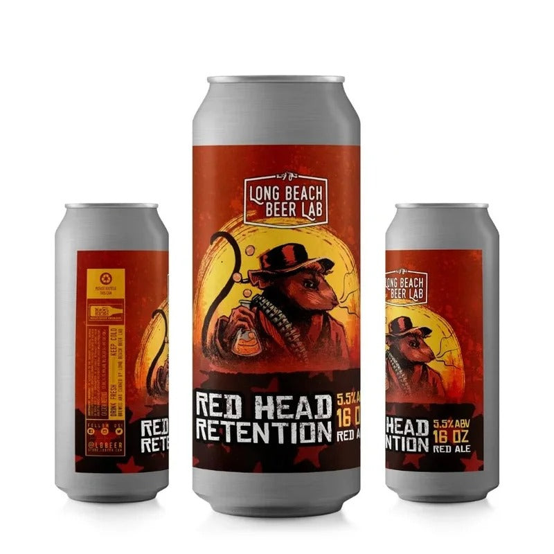 Long Beach Beer Lab – Red Head Retention Red Ale
