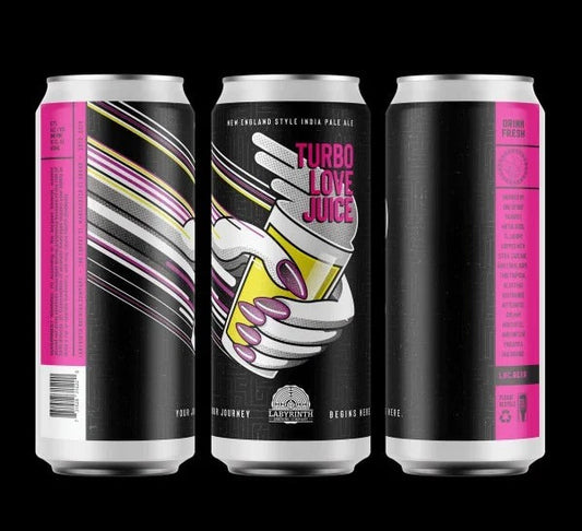 Labyrinth – Turbo Love Juice (4 pack 16oz cans)