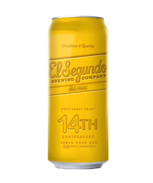El Segundo Brewing Co – 14th Anniversary West Coast IPA