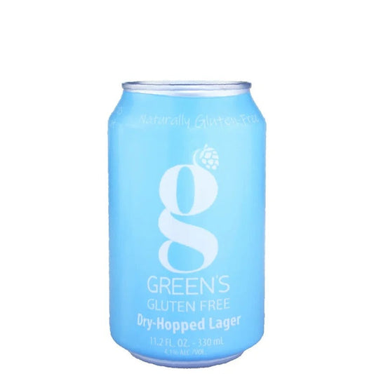 Green’s Gluten-Free Dry-Hopped Lager 11.2 oz can