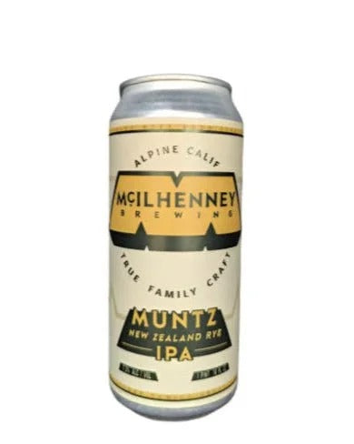 McIlhenny Brewing Co – Muntz – New Zealand Rye IPA