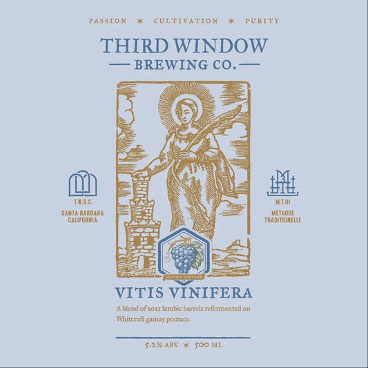 Vitis Vinifera Lambic Style Ale (5.2% ABV) 16.9oz Bottle