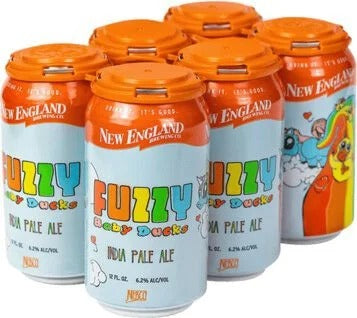New England Fuzzy Baby Ducks 6 Pk Can Cans Cn (6 pack cans)