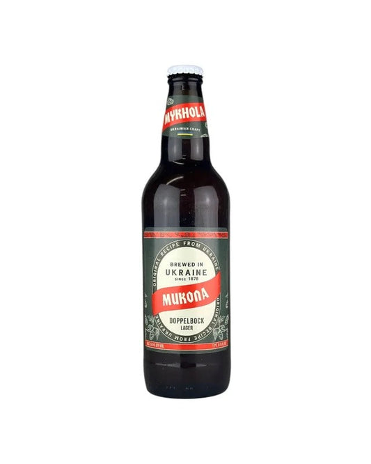Mukona Doppelbock Lager 16.9 oz bottle