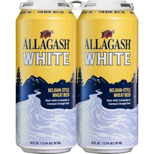 Allagash – White (4 pack 16oz cans)