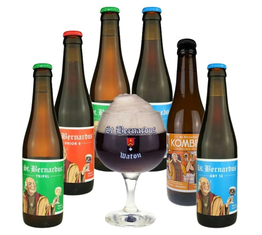 St. Bernardus Tasting Set (6 ales & 1 glass)