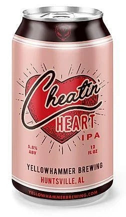 Yellowhammer Cheatin Heart 6 pk